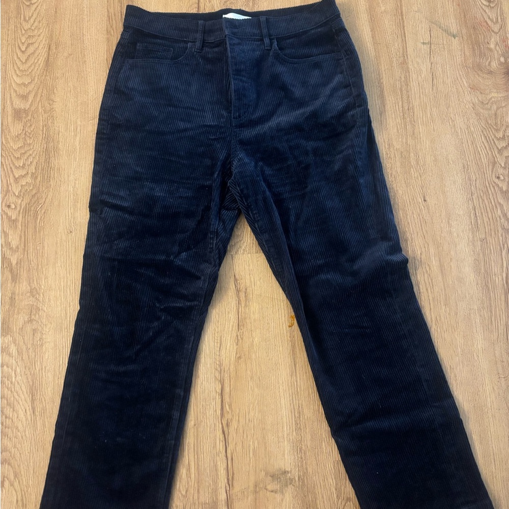 LOFT Navy Corduroy Pants Petite